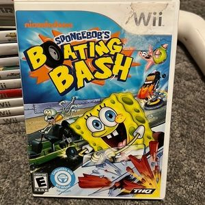 SpongeBobs boating bash Wii game